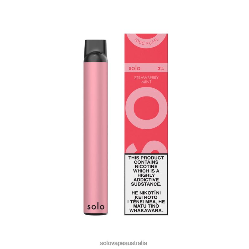 Strawberry Mint Solo Disposable Vape ZN6LB04 | Solo Vape Price